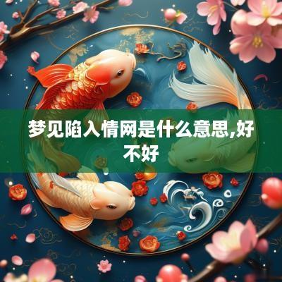 梦见陷入情网是什么意思,好不好