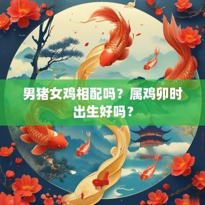 男猪女鸡相配吗？属鸡卯时出生好吗？