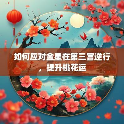 如何应对金星在第三宫逆行，提升桃花运