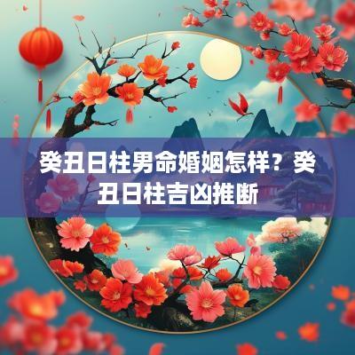 癸丑日柱男命婚姻怎样？癸丑日柱吉凶推断