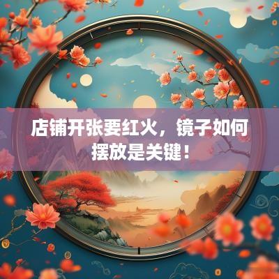 店铺开张要红火，镜子如何摆放是关键！