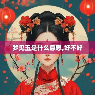 梦见玉是什么意思,好不好