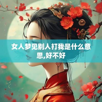 女人梦见别人打我是什么意思,好不好