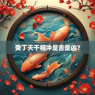 癸丁天干相冲是吉是凶？