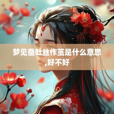 梦见蚕吐丝作茧是什么意思,好不好