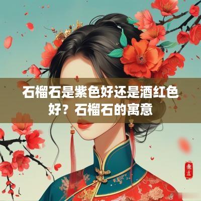 石榴石是紫色好还是酒红色好？石榴石的寓意