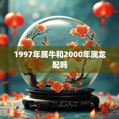1997年属牛和2000年属龙配吗