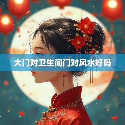 大门对卫生间门对风水好吗