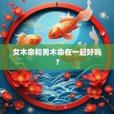 女木命和男木命在一起好吗？