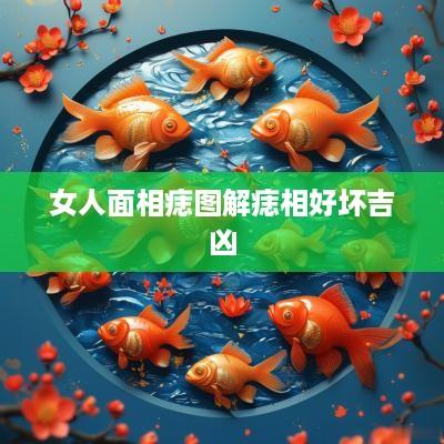 女人面相痣图解痣相好坏吉凶