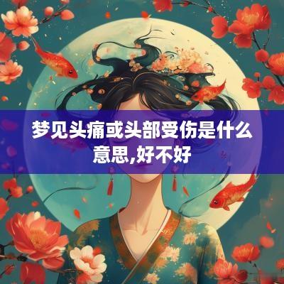 梦见头痛或头部受伤是什么意思,好不好