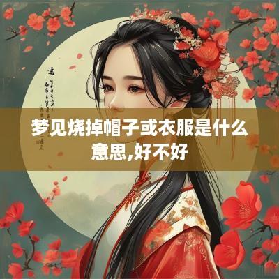 梦见烧掉帽子或衣服是什么意思,好不好