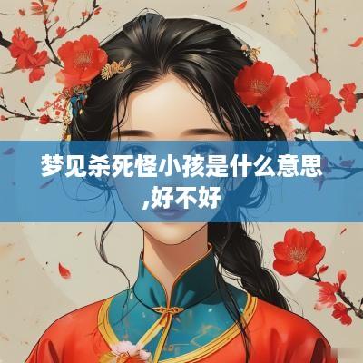 梦见杀死怪小孩是什么意思,好不好