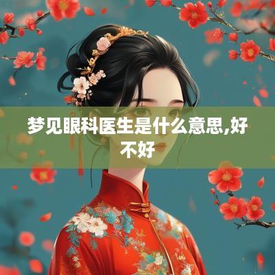 梦见眼科医生是什么意思,好不好
