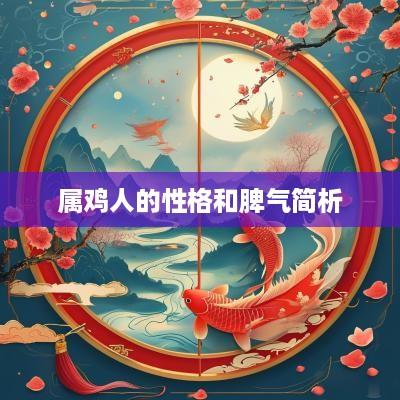 属鸡人的性格和脾气简析