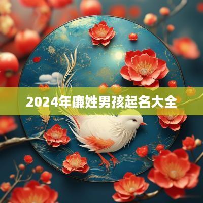 2025年廉姓男孩起名大全