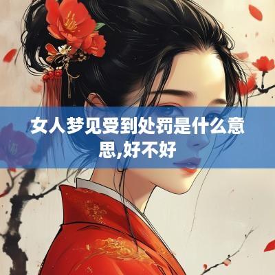 女人梦见受到处罚是什么意思,好不好
