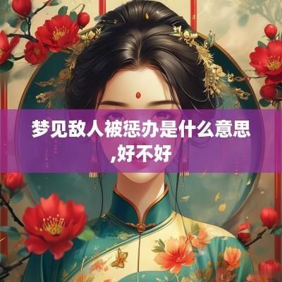 梦见敌人被惩办是什么意思,好不好