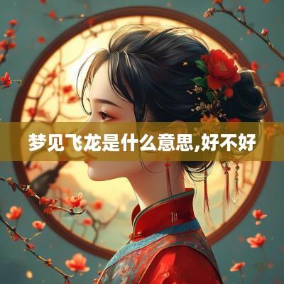 梦见飞龙是什么意思,好不好