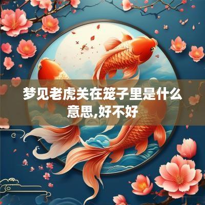 梦见老虎关在笼子里是什么意思,好不好
