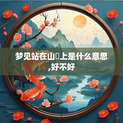 梦见站在山巓上是什么意思,好不好