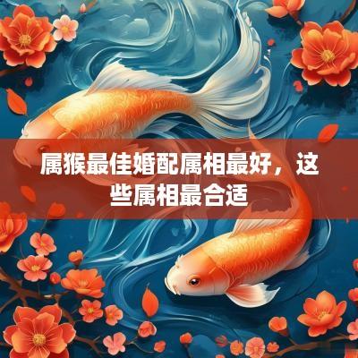属猴最佳婚配属相最好，这些属相最合适