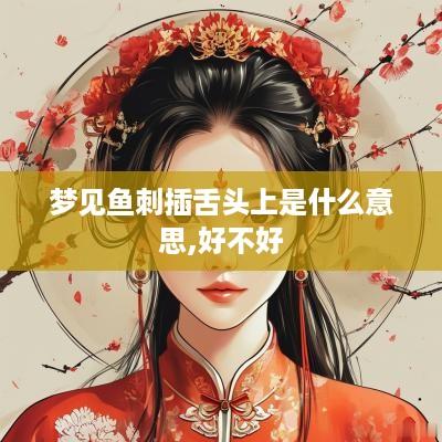 梦见鱼刺插舌头上是什么意思,好不好
