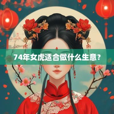 74年女虎适合做什么生意？