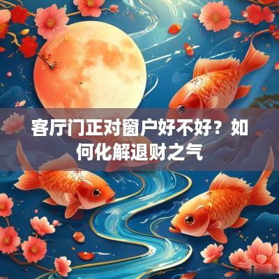 客厅门正对窗户好不好？如何化解退财之气