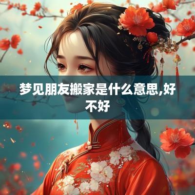 梦见朋友搬家是什么意思,好不好