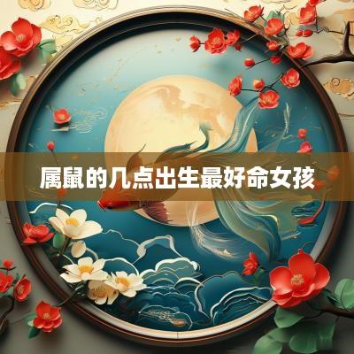 属鼠的几点出生最好命女孩