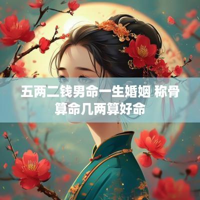 五两二钱男命一生婚姻 称骨算命几两算好命