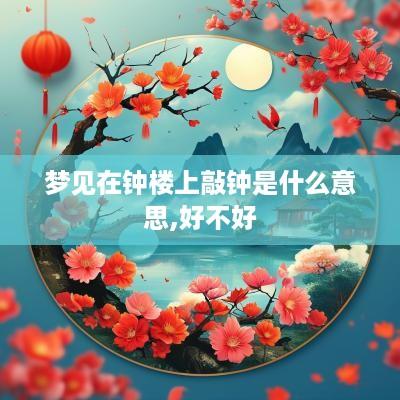 梦见在钟楼上敲钟是什么意思,好不好