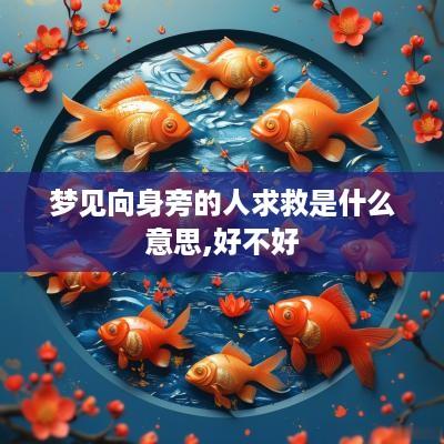 梦见向身旁的人求救是什么意思,好不好