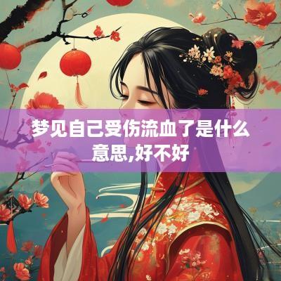 梦见自己受伤流血了是什么意思,好不好