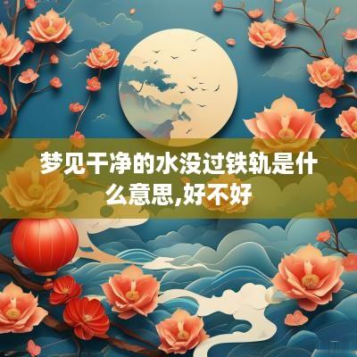 梦见干净的水没过铁轨是什么意思,好不好