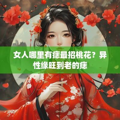 女人哪里有痣最招桃花？异性缘旺到老的痣