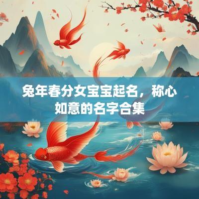 蛇年春分女宝宝起名，称心如意的名字合集