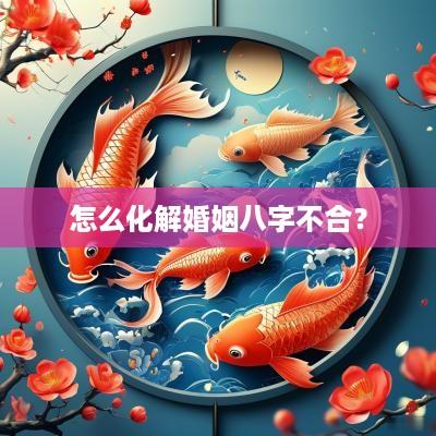 怎么化解婚姻八字不合？