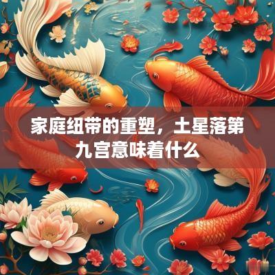 家庭纽带的重塑，土星落第九宫意味着什么