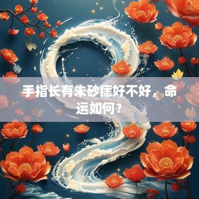 手指长有朱砂痣好不好，命运如何？