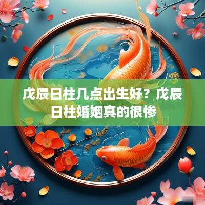 戊辰日柱几点出生好？戊辰日柱婚姻真的很惨