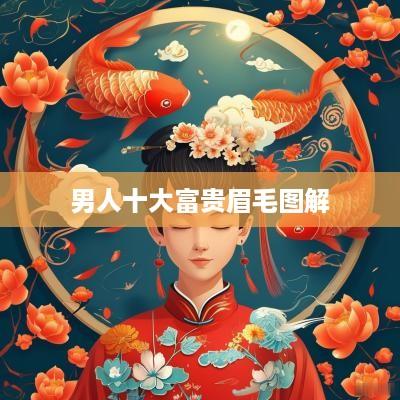 男人十大富贵眉毛图解
