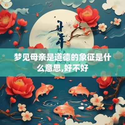 梦见母亲是道德的象征是什么意思,好不好