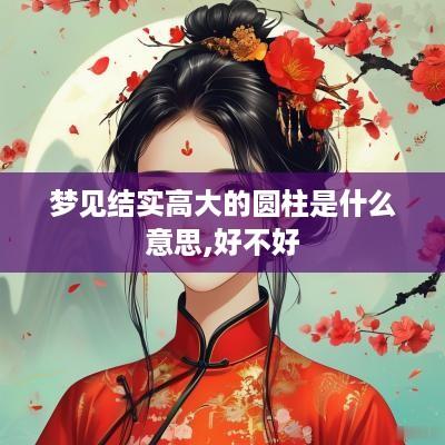 梦见结实高大的圆柱是什么意思,好不好