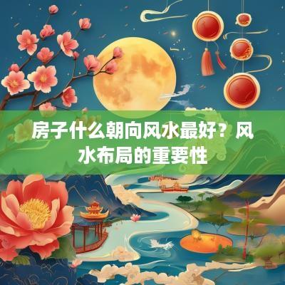 房子什么朝向风水最好？风水布局的重要性
