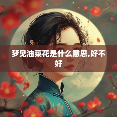 梦见油菜花是什么意思,好不好