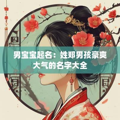 男宝宝起名：姓郑男孩豪爽大气的名字大全