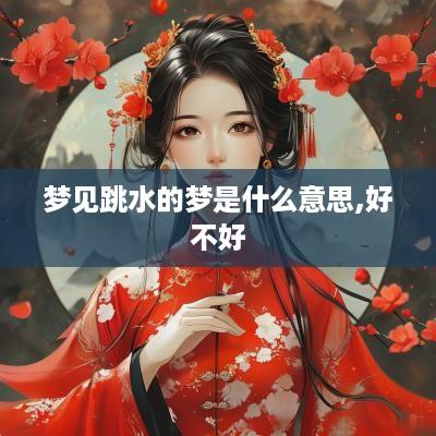 梦见跳水的梦是什么意思,好不好