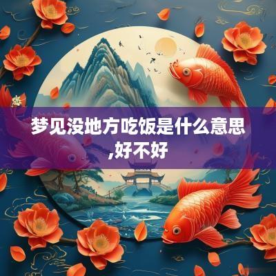 梦见没地方吃饭是什么意思,好不好